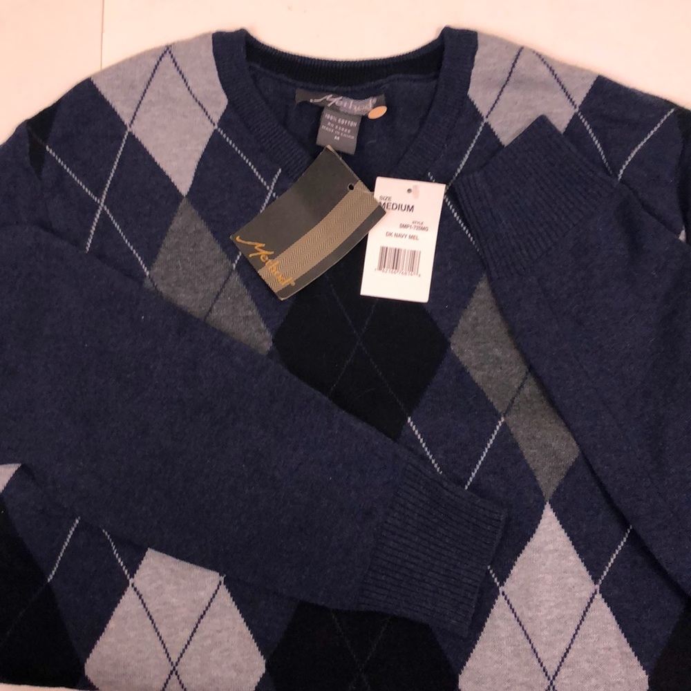 Method V-Neck Sweater, M, NWT